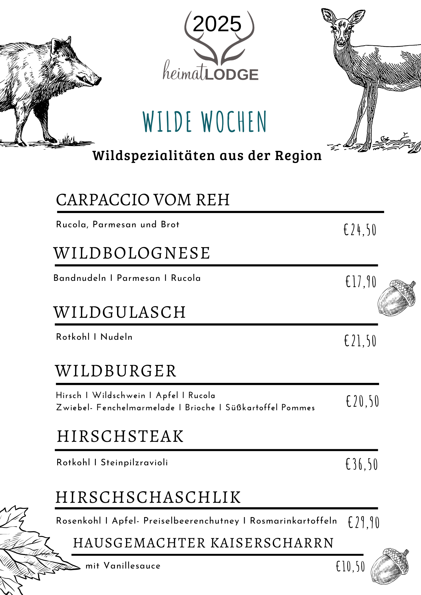 2025 Wild Sonderkarte